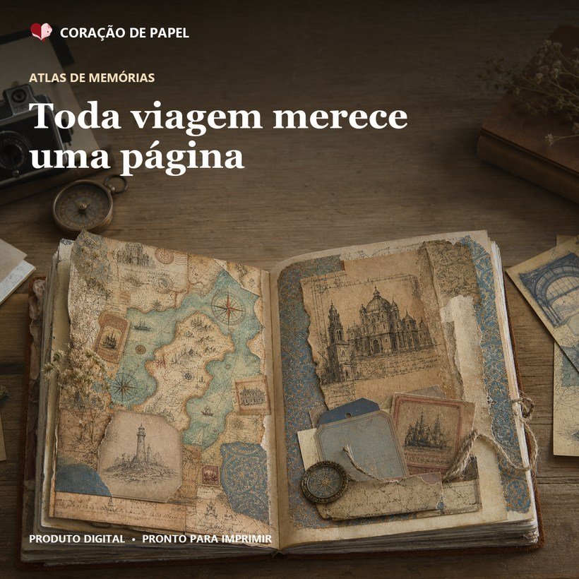Prévia da coleção Atlas de Memórias
