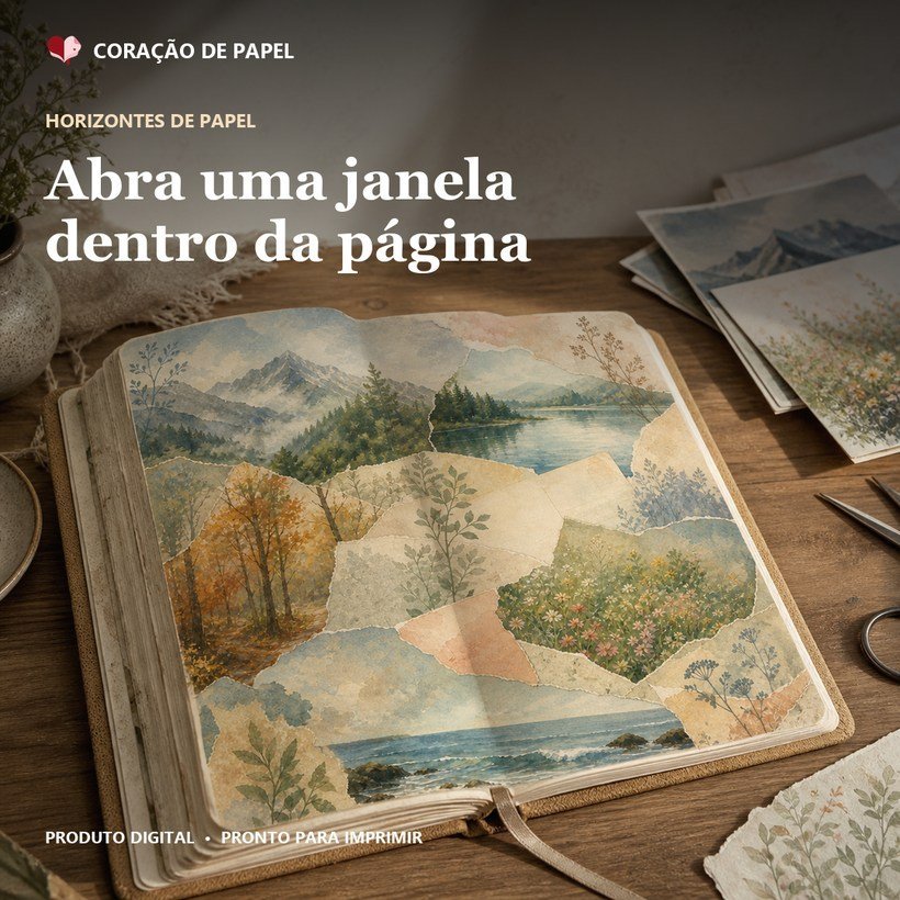 Prévia da coleção Horizontes de Papel